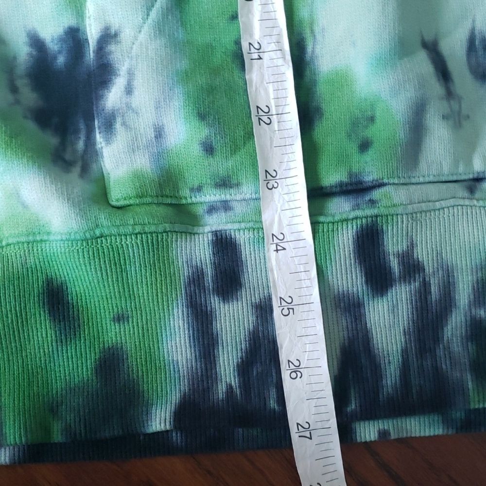 Ami Alexandre Mattiussi Ami Paris Green Tie Dye Edgy Casual Streetwear Small - Picture 8 of 10